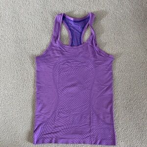 lululemon athletica Purple Racerback Tank Top